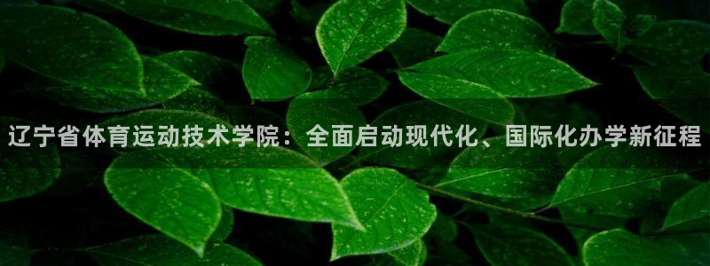 德国3377体育官方正版app集团：辽宁省体育运动技术学院：